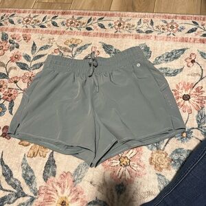 Layer 8 Women's Athletic Shorts in Dusty Blue